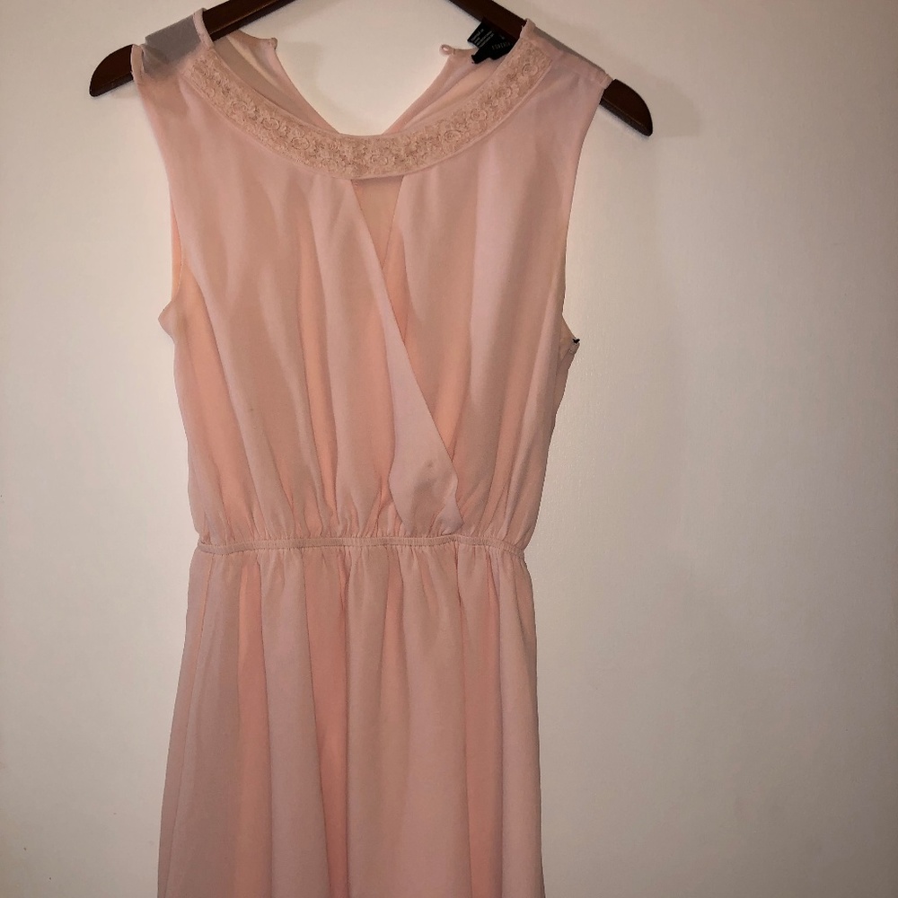 Forever 21 Pink Sleeveless Dress